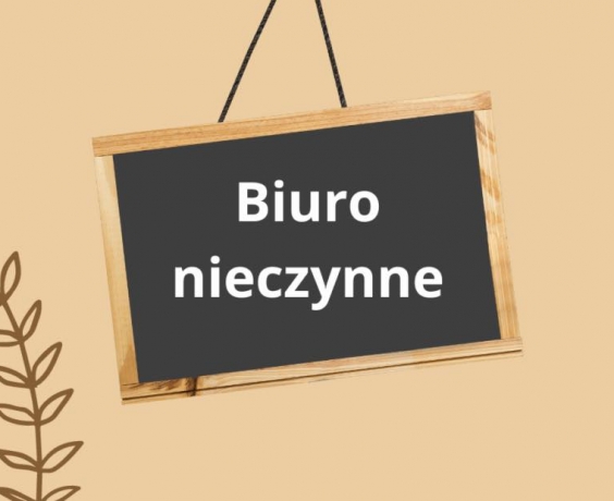 Informacja o godzinach pracy biura LGD Krajna Złotowska